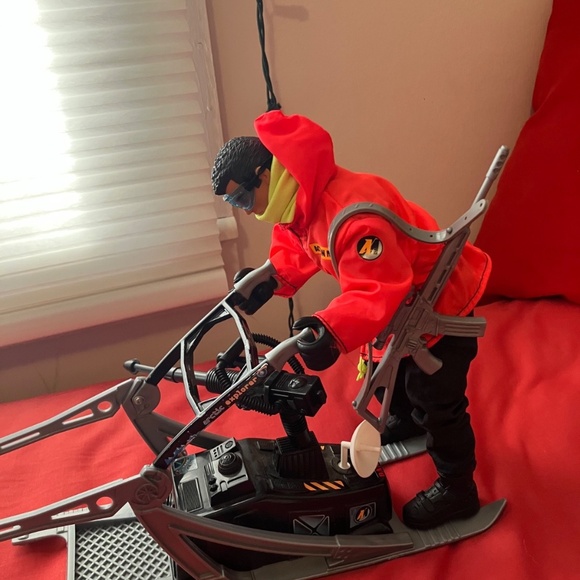 1997-99 Vintage Action Man Polar Mission with sound + Arctic Kit + Ski Extreme - Picture 7 of 8